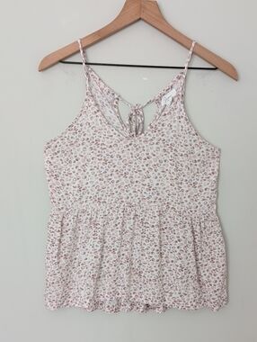 Japna Leopard Print Tie Back Peplum Top